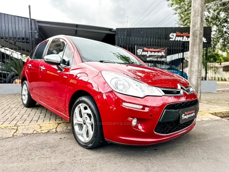 C3 1.6 EXCLUSIVE 16V FLEX 4P AUTOMÁTICO - 2015 - NOVO HAMBURGO