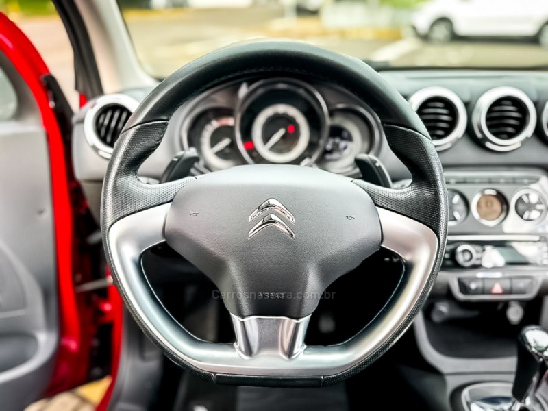 C3 1.6 EXCLUSIVE 16V FLEX 4P AUTOMÁTICO - 2015 - NOVO HAMBURGO