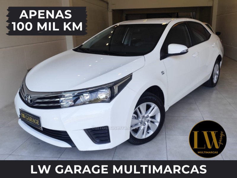 corolla 1.8 gli 16v flex 4p automatico 2015 bento goncalves