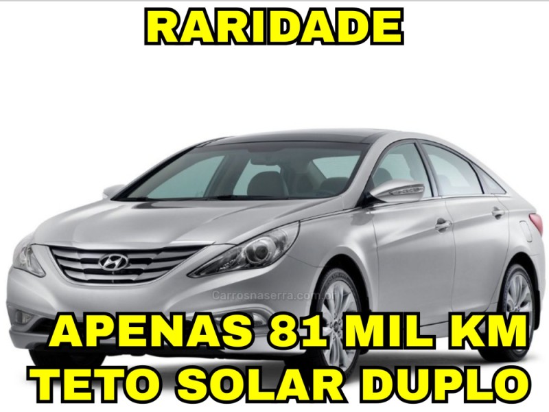 sonata 2.4 mpfi i4 16v 182cv gasolina 4p automatico 2013 novo hamburgo