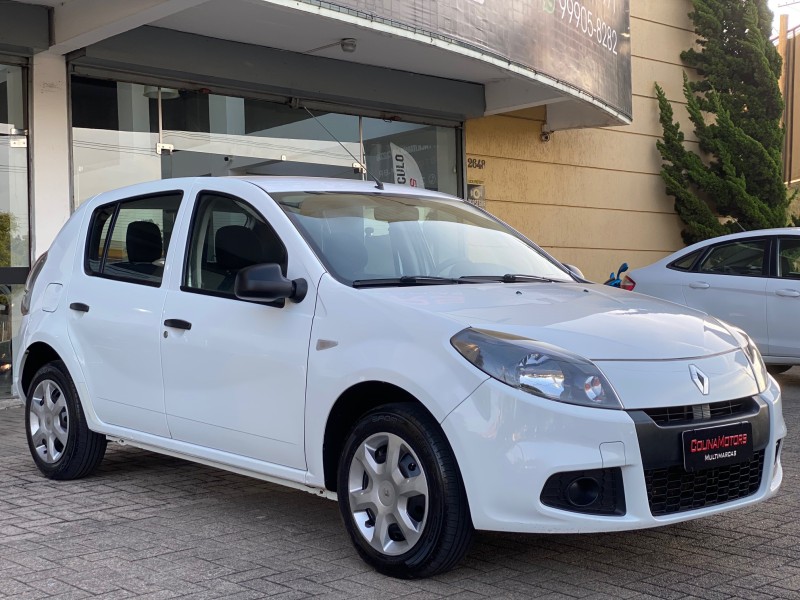 SANDERO 1.0 AUTHENTIQUE 16V FLEX 4P MANUAL - 2014 - CAXIAS DO SUL