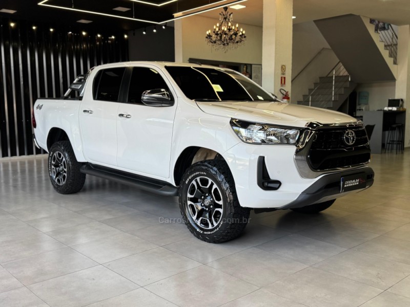 hilux 2.7 srv 4x4 cd 16v flex 4p automatico 2021 dois irmaos