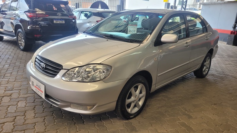 corolla 1.6 xli 16v gasolina 4p automatico 2004 garibaldi