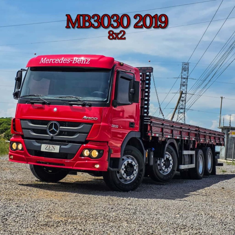 ATEGO 3030 8X2 - 2019 - GARIBALDI