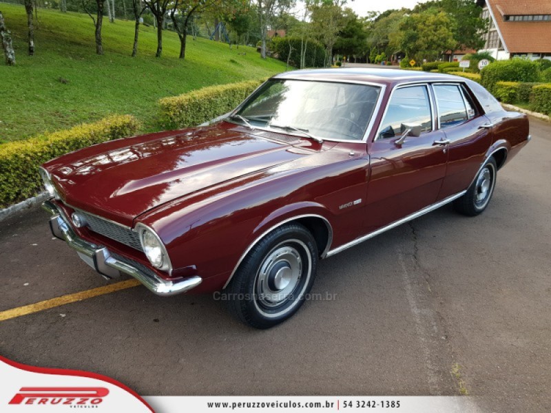 maverick super luxo sedan v8 16v gasolina 4p manual 1974 nova prata