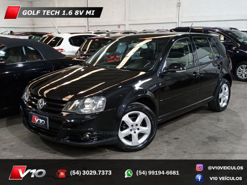 golf 1.6 mi tech 8v flex 4p manual 2009 caxias do sul