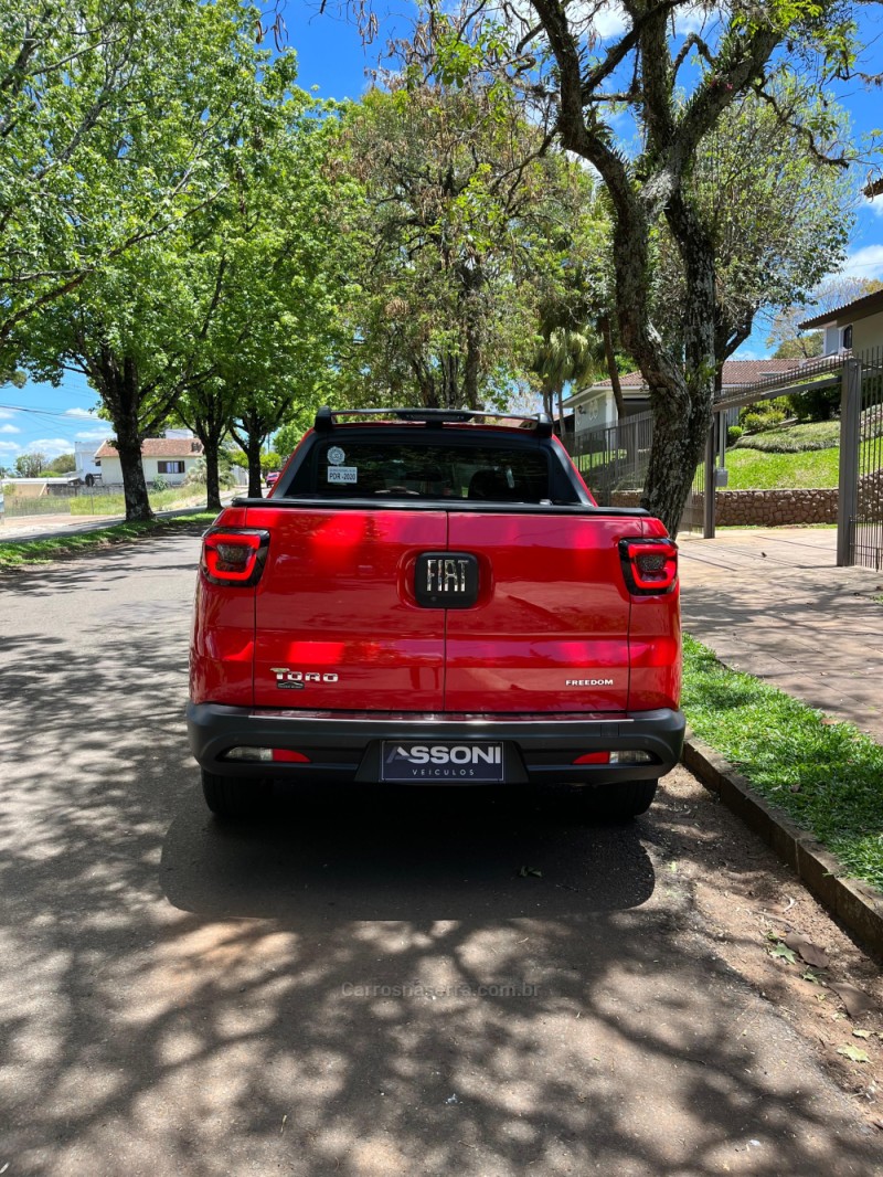 TORO 1.8 16V EVO FLEX FREEDOM AUTOMÁTICO - 2021 - ERECHIM