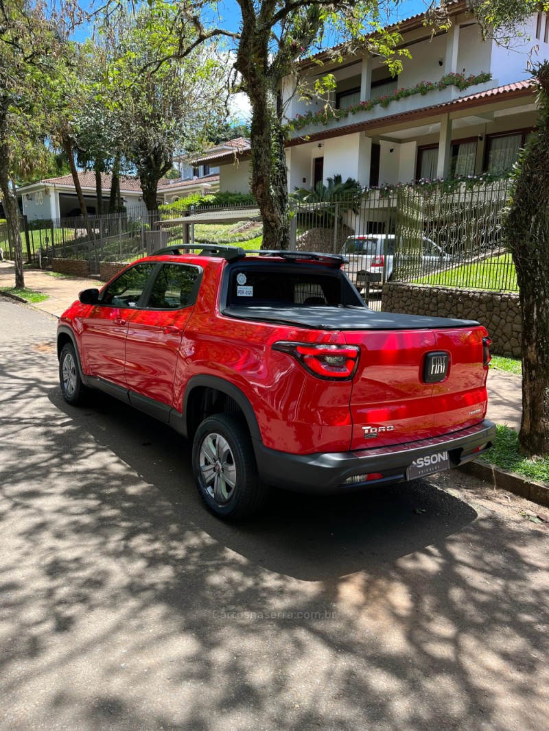 TORO 1.8 16V EVO FLEX FREEDOM AUTOMÁTICO - 2021 - ERECHIM