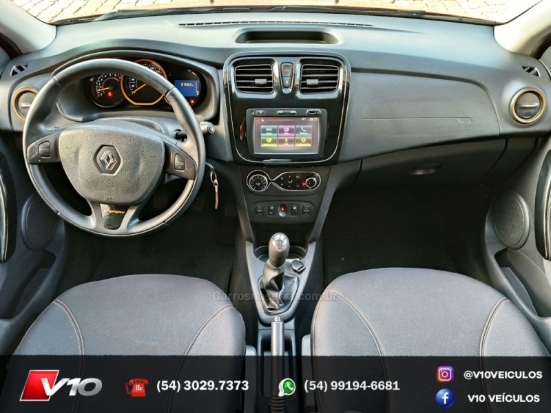 SANDERO 1.6 STEPWAY 16V FLEX 4P MANUAL - 2018 - CAXIAS DO SUL
