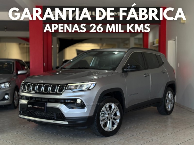 compass 1.3 longitude t270 16v turbo flex 4p automatico 2022 guapore