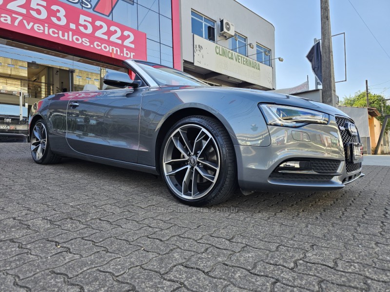 a5 2.0 tfsi cabriolet 16v gasolina 2p s tronic 2014 novo hamburgo