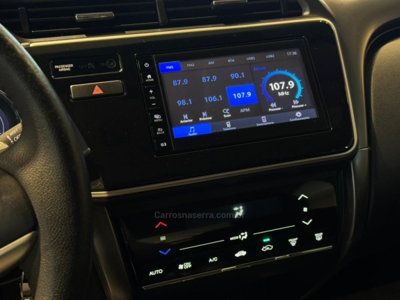 CITY 1.5 EX 16V FLEX 4P AUTOMÁTICO - 2019 - CAXIAS DO SUL