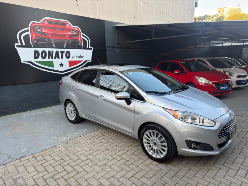 fiesta 1.6 titanium plus sedan 16v flex 4p automatico 2015 caxias do sul
