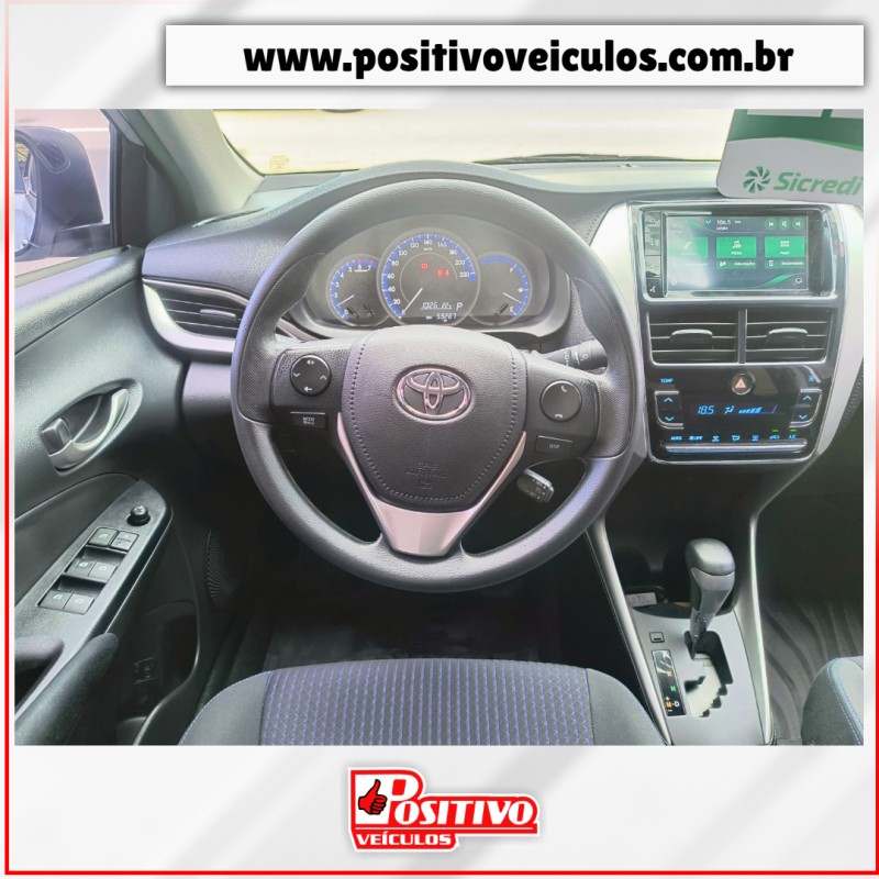 YARIS 1.5 XL PLUS CONNECT 16V FLEX 4P AUTOMÁTICO - 2022 - CAXIAS DO SUL