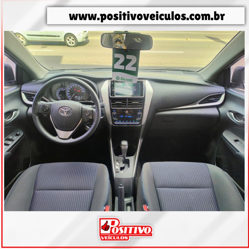 YARIS 1.5 XL PLUS CONNECT 16V FLEX 4P AUTOMÁTICO - 2022 - CAXIAS DO SUL
