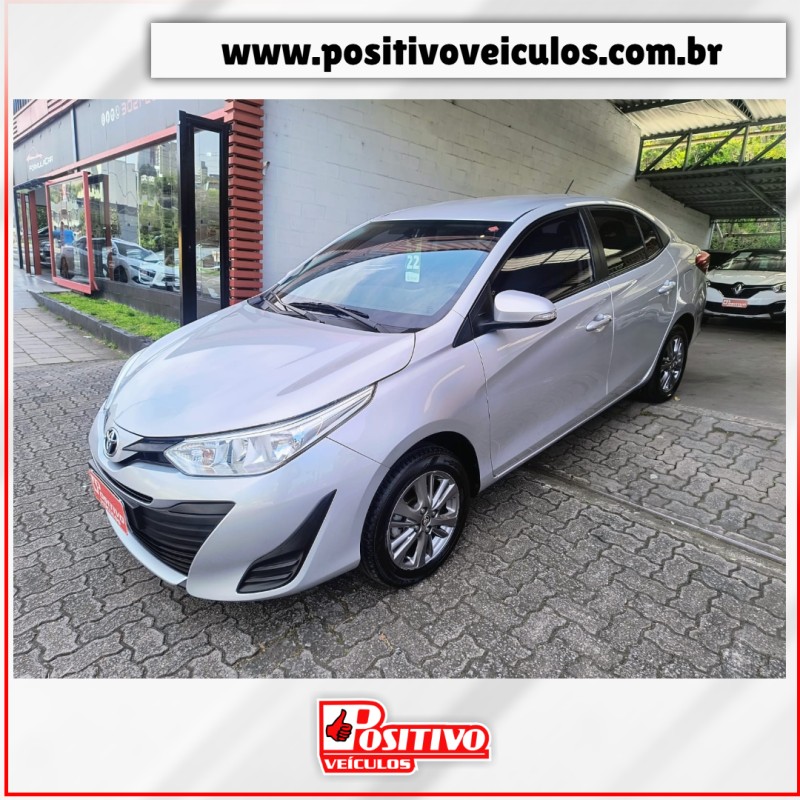 YARIS 1.5 XL PLUS CONNECT 16V FLEX 4P AUTOMÁTICO - 2022 - CAXIAS DO SUL
