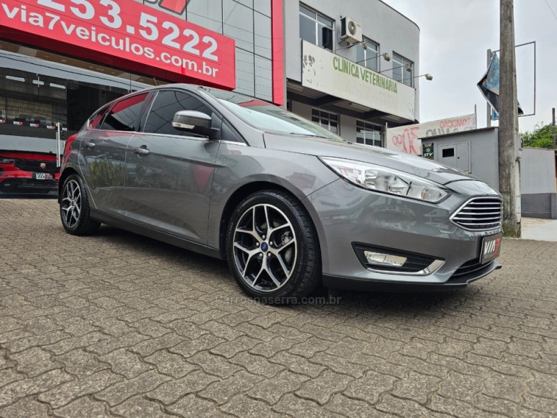 focus 2.0 titanium 16v flex 4p automatico 2016 novo hamburgo
