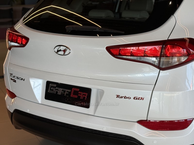 TUCSON 1.6 GLS TURBO GASOLINA 4P AUTOMÁTICO - 2018 - DOIS IRMãOS