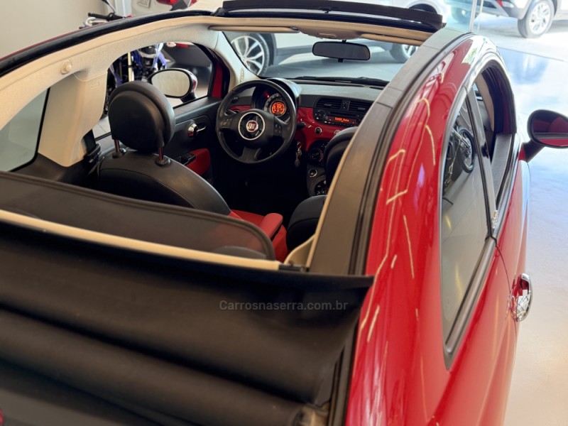 500 1.4 CABRIO 8V FLEX 2P AUTOMATIZADO - 2014 - CARLOS BARBOSA