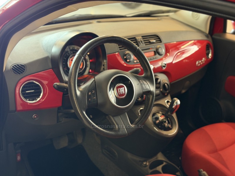 500 1.4 CABRIO 8V FLEX 2P AUTOMATIZADO - 2014 - CARLOS BARBOSA