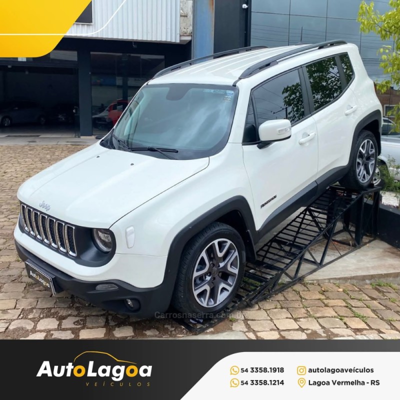 RENEGADE 1.8 16V FLEX LONGITUDE 4P AUTOMÁTICO - 2021 - LAGOA VERMELHA