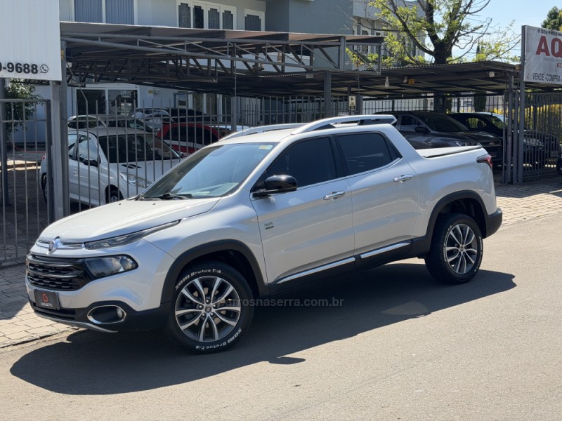 TORO 2.0 16V TURBO DIESEL VOLCANO AT9 4X4 AUTOMÁTICO - 2019 - NOVA PRATA