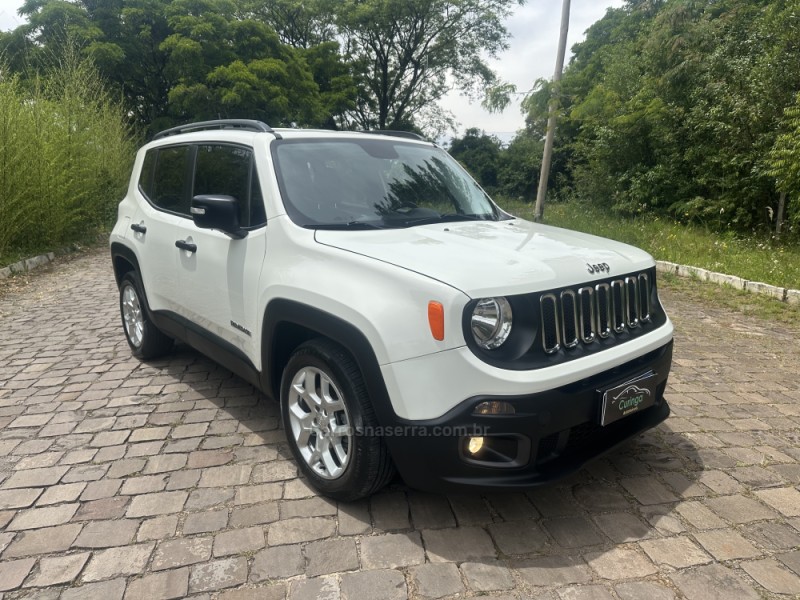 RENEGADE 1.8 16V FLEX SPORT 4P AUTOMÁTICO - 2018 - NOVA PRATA
