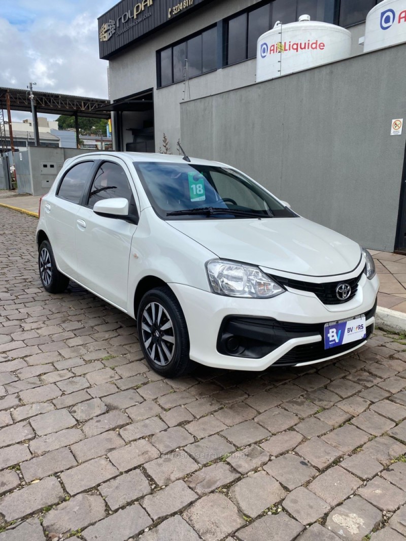 etios 1.5 xs 16v flex 4p automatico 2018 caxias do sul
