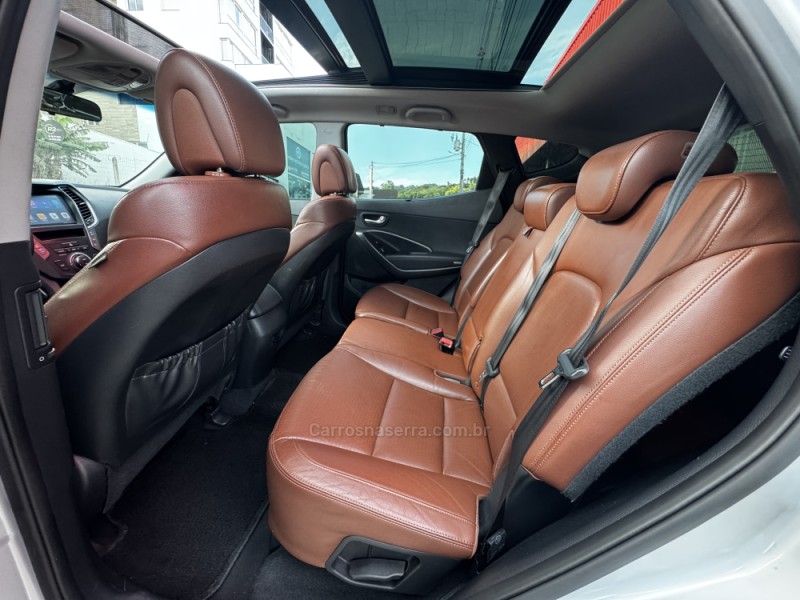 SANTA FÉ 3.3 MPFI 4X4 7 LUGARES V6 270CV GASOLINA 4P AUTOMÁTICO - 2014 - FELIZ