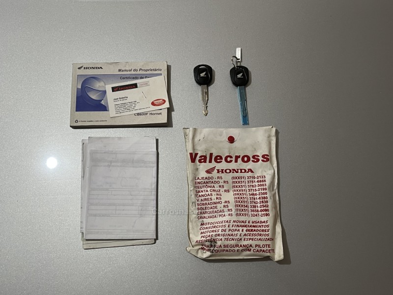 CB 600F HORNET - 2009 - NOVA BASSANO