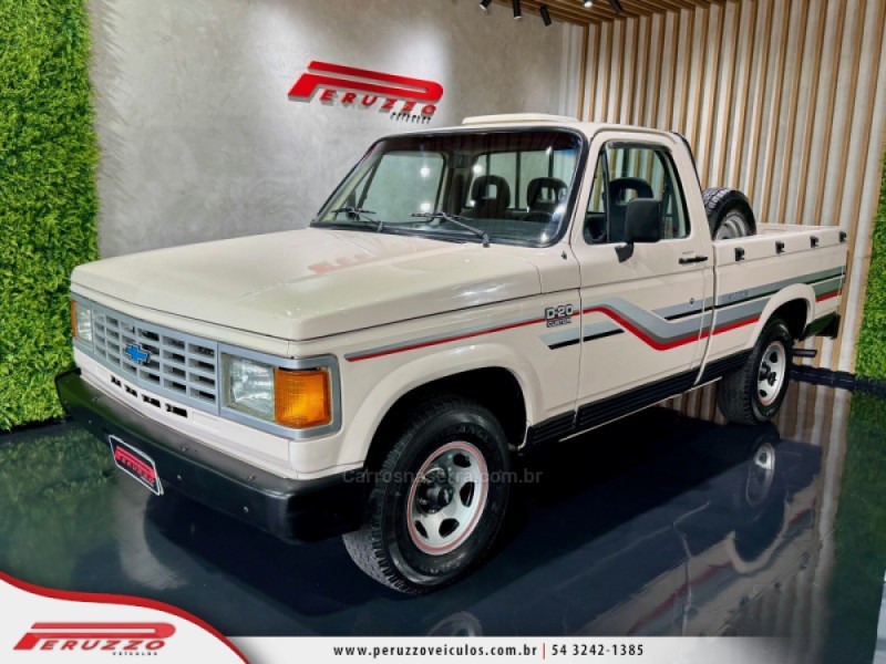 d20 4.0 custom s cs 8v diesel 2p manual 1991 nova prata