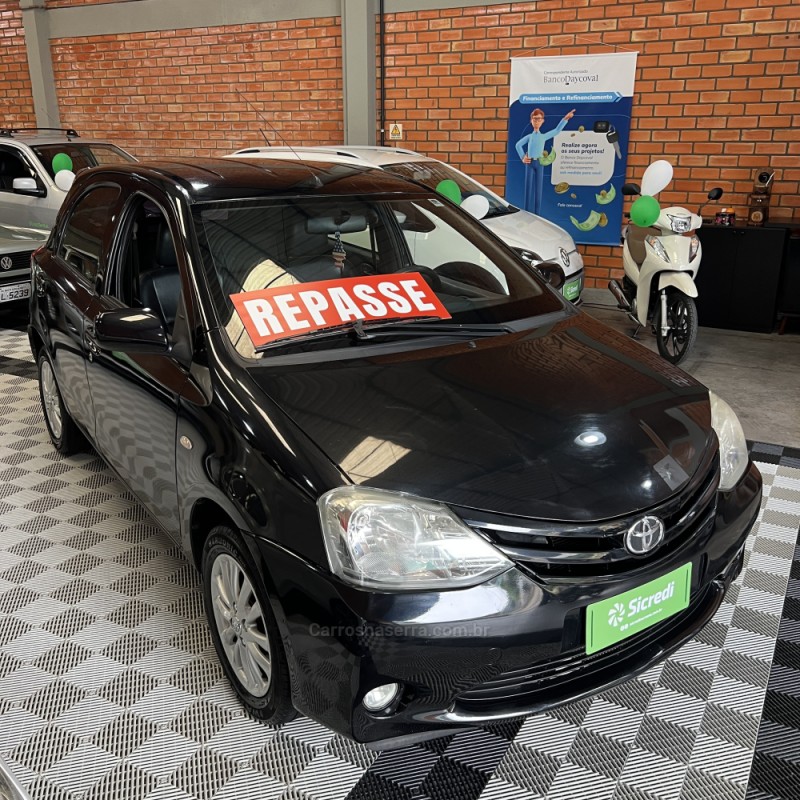 ETIOS 1.5 XLS 16V FLEX 4P MANUAL - 2013 - BENTO GONçALVES
