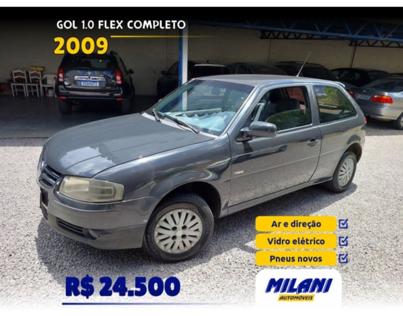 gol 1.0 mi 8v flex 2p manual g.iv 2009 bento goncalves