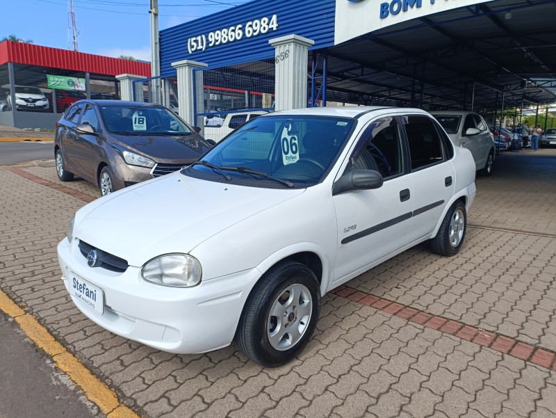 corsa 1.0 mpfi classic sedan life 8v flex 4p manual 2006 bom principio