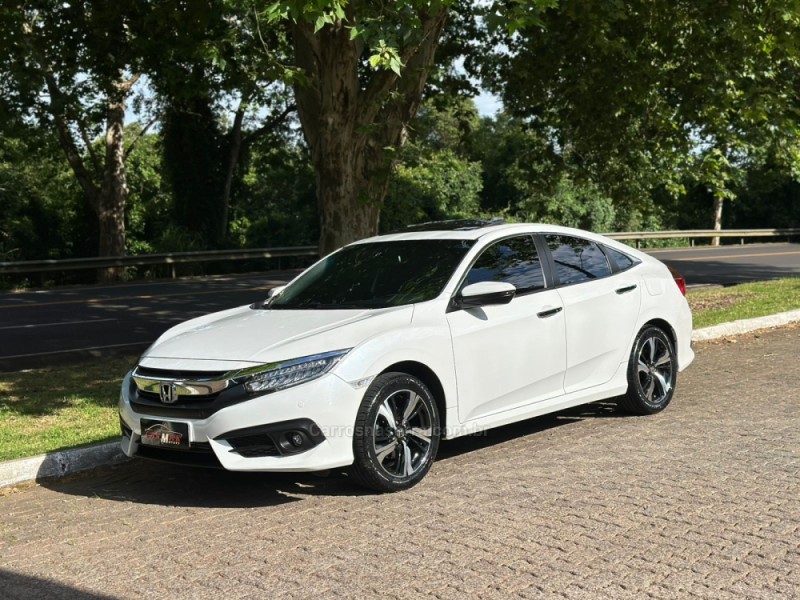 CIVIC 1.5 16V TOURING TURBO GASOLINA 4P AUTOMÁTICO - 2017 - DOIS IRMãOS