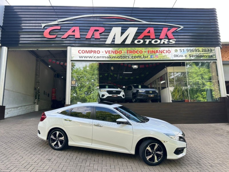 civic 1.5 16v touring turbo gasolina 4p automatico 2017 dois irmaos