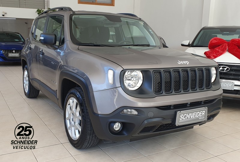 renegade 1.8 16v flex sport 4p automatico 2021 nova petropolis