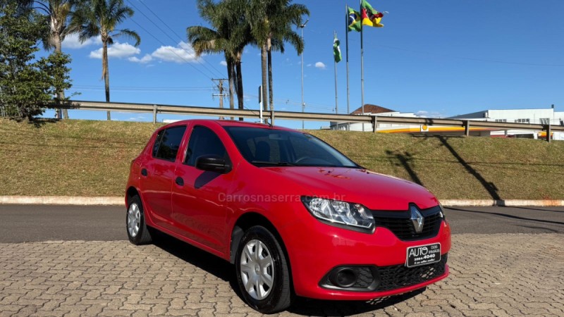 sandero 1.0 authentique 12v flex 4p manual 2017 dois irmaos