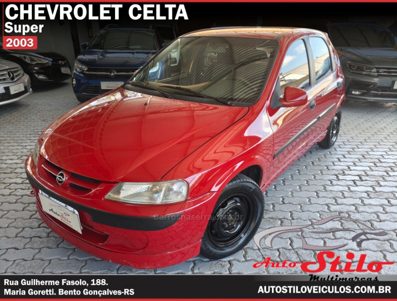 celta 1.0 mpfi vhc super 8v gasolina 4p manual 2003 bento goncalves