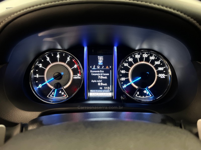 HILUX SW4 2.7 SRV 4X2 16V FLEX 7 LUGARES 4P AUTOMÁTICO - 2019 - FLORES DA CUNHA