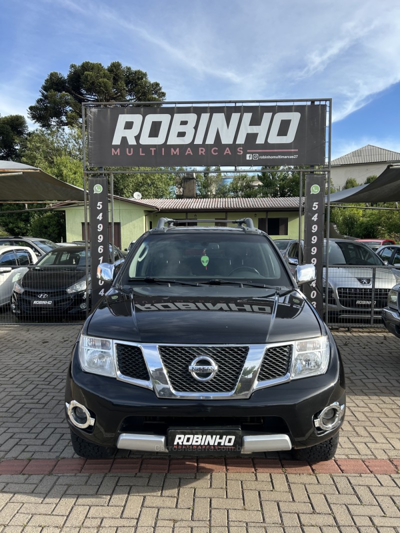 frontier 2.3 16v platinum turbo cd 4x4 diesel 4p automatico 2014 cambara do sul