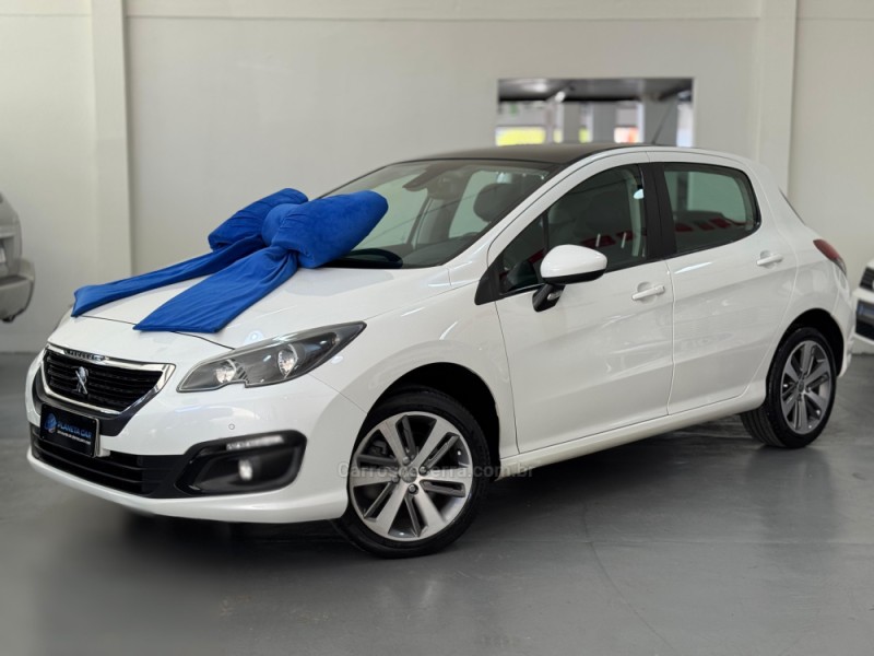 308 1.6 griffe thp 16v gasolina 4p automatico 2019 santa cruz do sul