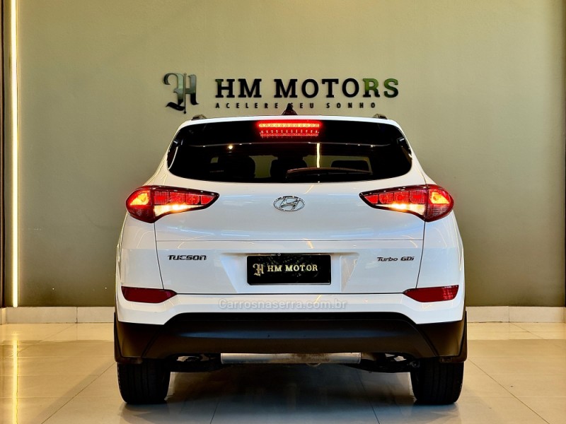 TUCSON 1.6 GLS TURBO GASOLINA 4P AUTOMÁTICO - 2019 - CAXIAS DO SUL