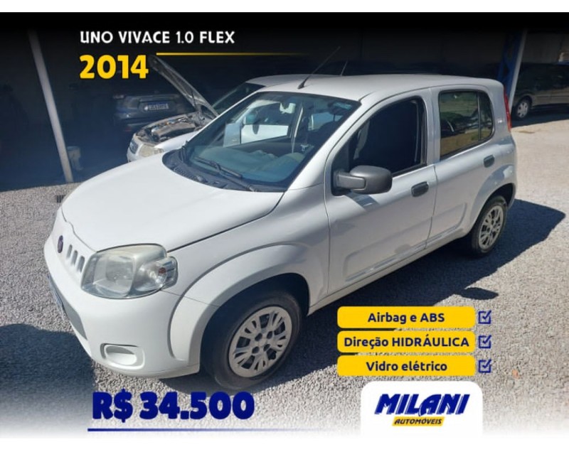 uno 1.0 vivace 8v flex 4p manual 2014 bento goncalves