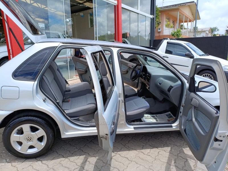 GOL 1.0 MI 16V GASOLINA 4P MANUAL - 1999 - NOVA PRATA