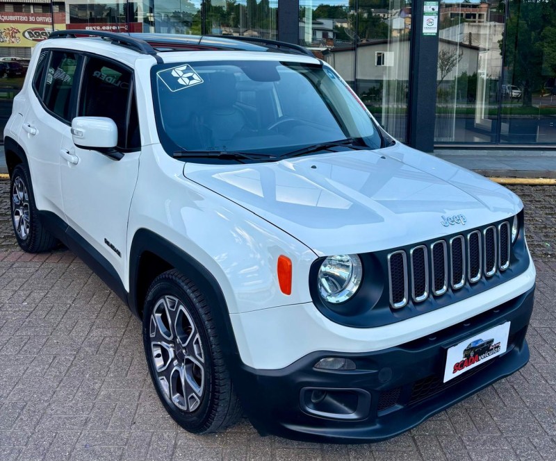 RENEGADE 1.8 16V FLEX LONGITUDE 4P AUTOMÁTICO - 2016 - CAXIAS DO SUL