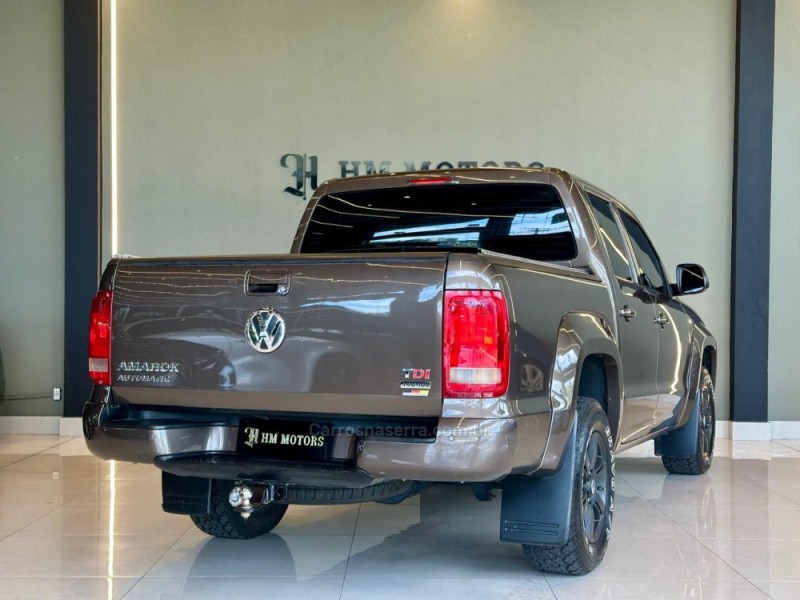 AMAROK 2.0 TRENDLINE 4X4 CD 16V TURBO INTERCOOLER DIESEL 4P AUTOMÁTICO - 2016 - CAXIAS DO SUL