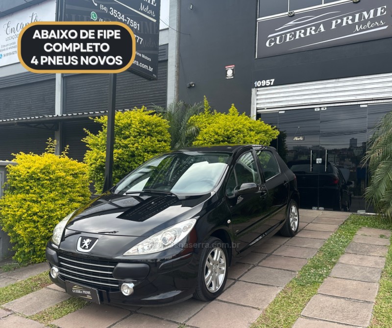 307 1.6 millesim 200 16v flex 4p manual 2011 caxias do sul