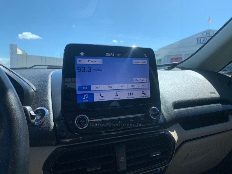 ECOSPORT 1.5 TITANIUM 16V FLEX 4P AUTOMÁTICO - 2020 - SANTA CRUZ DO SUL