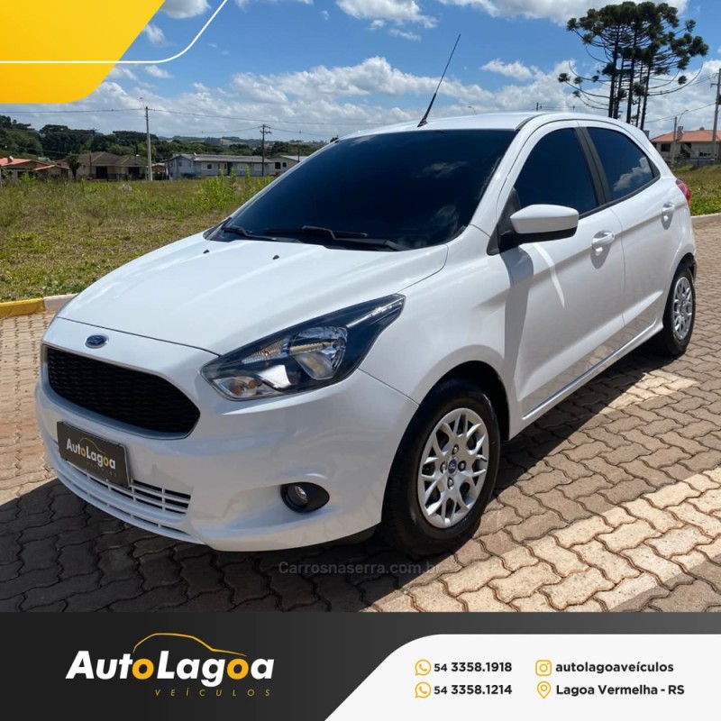 KA 1.0 SE 12V FLEX 4P MANUAL - 2017 - LAGOA VERMELHA